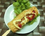 ちくわを被った♡ごてあら棒。作り方6写真