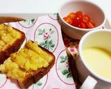 忙しい朝に！メープルバナナトースト作り方4写真