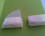 餃子の皮のはんぺんチーズ巻き作り方3写真