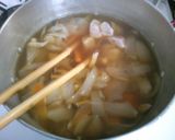 ランチに　鶏肉　玉ねぎ　コンソメスープ♪作り方6写真