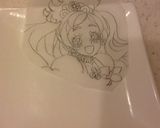 プリキュアのキュアフローラのキャラ弁❤️作り方2写真