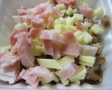 納豆チーズの包み焼揚げ★餃子作り方1写真