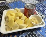 じゃがいものマグロフレーク煮作り方1写真