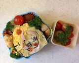 プリキュアのキュアフローラのキャラ弁❤️作り方8写真