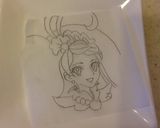 プリキュアのキュアマーメイドのキャラ弁♪作り方3写真