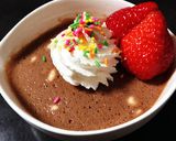 材料３つの簡単チョコムース作り方5写真