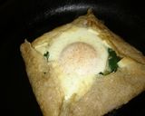 農園レシピ・ホウレン草でそば粉のガレット作り方5写真