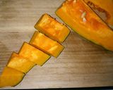 南瓜と鰹節の煮物（健脳効果＋スタミナ増)作り方1写真