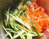簡単！切り干し大根のオイマヨ胡麻サラダ★作り方2写真