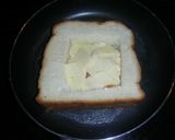 我が家の朝の定番目玉焼きトースト作り方4写真