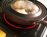 フライパン蒸し器DEもっちり肉まん作り方7写真