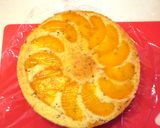 黄桃と紅茶のケーキ作り方9写真