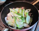豚と長ネギの酒蒸し焼き作り方2写真