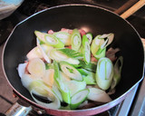 豚と長ネギの酒蒸し焼き作り方2写真