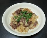 超かんたん☆牛のこま切れ肉のチャーハン作り方7写真