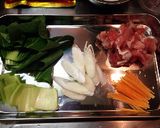 ちんげん菜と豚肉♪あんかけうどん(乾麺)作り方2写真