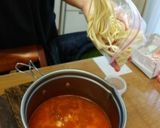 お山でスープスパ作り方9写真