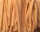 節約＊もやしと高野豆腐の半生明太子炒め作り方1写真
