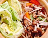 鶏モモとキャベツのトロけるチーズ鍋☆簡単作り方4写真