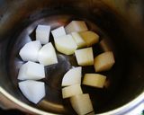 ふんわりいか団子　大根と高野豆腐の含め煮作り方1写真