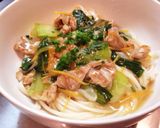 ちんげん菜と豚肉♪あんかけうどん(乾麺)作り方9写真