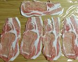 ミニトマトの豚巻き串焼き作り方1写真