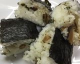 おにぎらず(しいたけ&ちりめんじゃこ)作り方7写真
