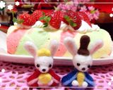 雛祭りに❤︎春色ロールケーキ作り方13写真