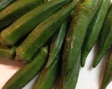 オクラを生で！ネバネバサラダ作り方2写真