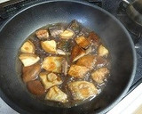 鯖と椎茸のオイスターソース炒めあん作り方6写真