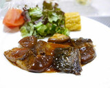 鯖と椎茸のオイスターソース炒めあん作り方7写真