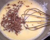 子供喜ぶ【チョコムースのミニパフェ風】♪作り方4写真