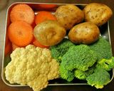 クリスマス♡簡単！リースなポテトサラダ★作り方1写真