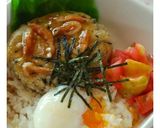 ♪ランチタイムni我が家のロコモコ丼♪作り方17写真