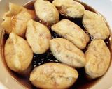 おふくろさん煮✱油揚げのひき肉詰め✱作り方5写真
