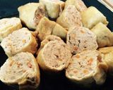 おふくろさん煮✱油揚げのひき肉詰め✱作り方6写真
