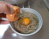 最速の釜玉そば作り方4写真