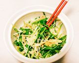 5分で一品！みず菜サラダ★ダイエットにも作り方5写真