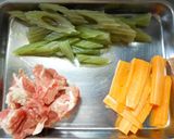豚肉とフキの塩こうじ炒め作り方1写真