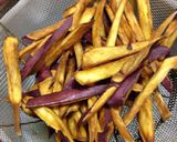 フライドサツマイモの砂糖バター作り方5写真