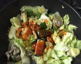 残り物野菜と豚肉のコチュジャン炒め作り方5写真