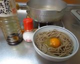 最速の釜玉そば作り方7写真