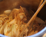 新玉ねぎとえのきのカレー醤油炒め煮作り方3写真