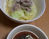 夏でも体を冷やさない!簡単つけ麺風♡作り方4写真
