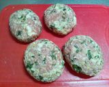 はんぺん入り♪豚100％ハンバーグ作り方3写真