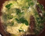 鶏皮でスープ作り方4写真