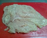 鶏胸肉deジューシーハム作り方2写真
