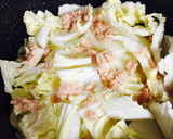 簡単 白菜と ツナの 煮物作り方1写真