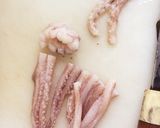 イカゲソのガーリック炒め作り方1写真