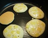 ちびふわパンケーキ☆★☆チーズ＆ジャム作り方5写真